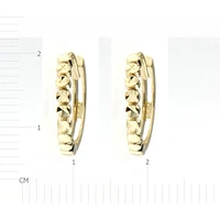 Boucles D’oreilles 10 Kt Roger Roy E1889DC