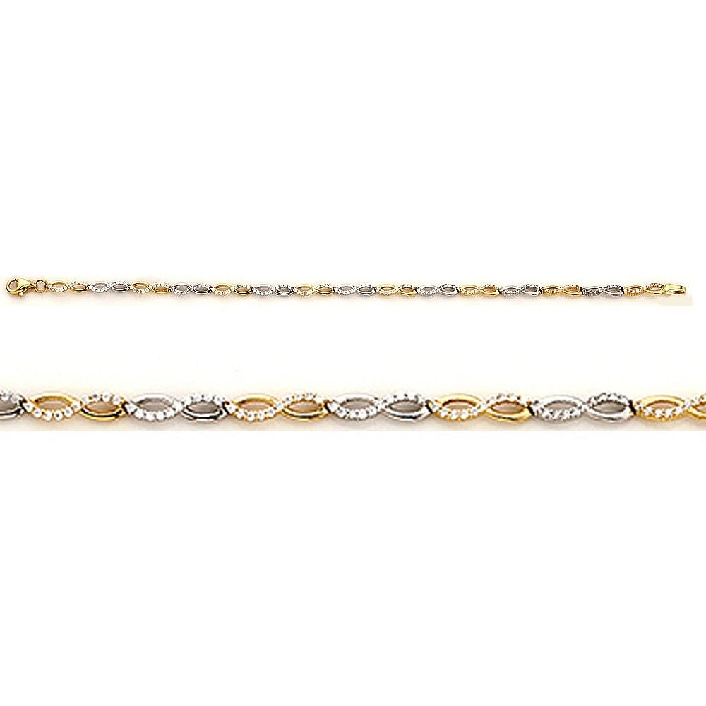 Bracelet 10 Kt Roger Roy B200002-YW