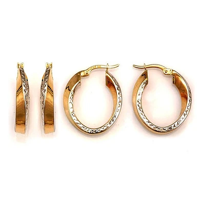 Boucles D’oreilles 10 Kt Roger Roy E507398C