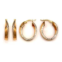 Boucles D’oreilles 10 Kt Roger Roy E507398C