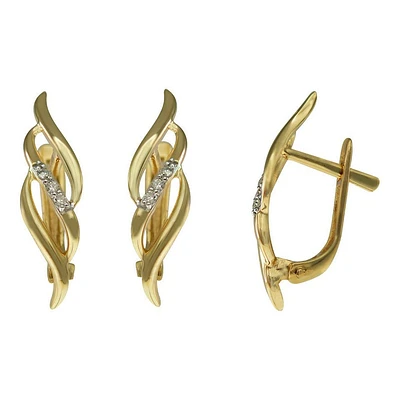 Boucles D’oreilles 10 Kt Roger Roy E05-112296-Y