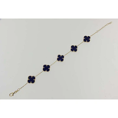 Bracelet 14 Kt Roger Roy V12B5-YBL
