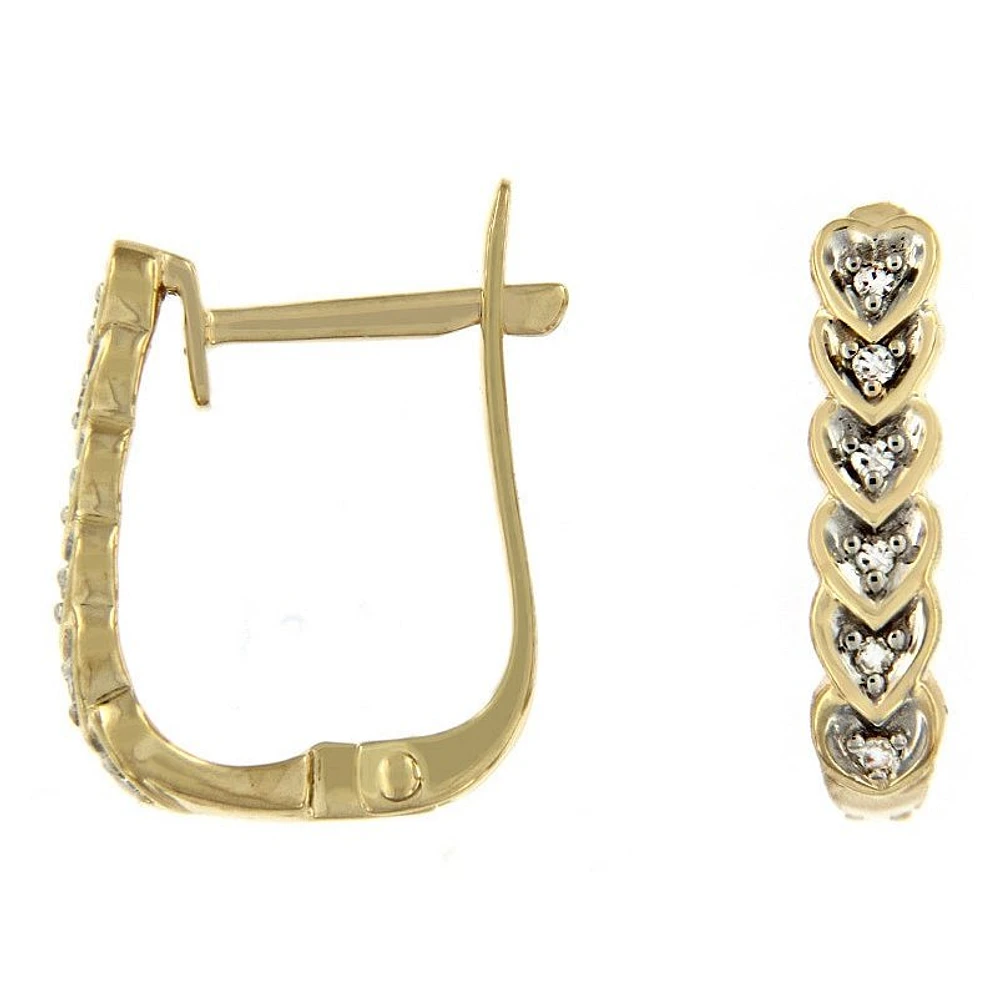 Boucles D’oreilles 10 Kt Roger Roy E05-91581-17