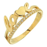 Bague 10 Kt Roger Roy R-RS862
