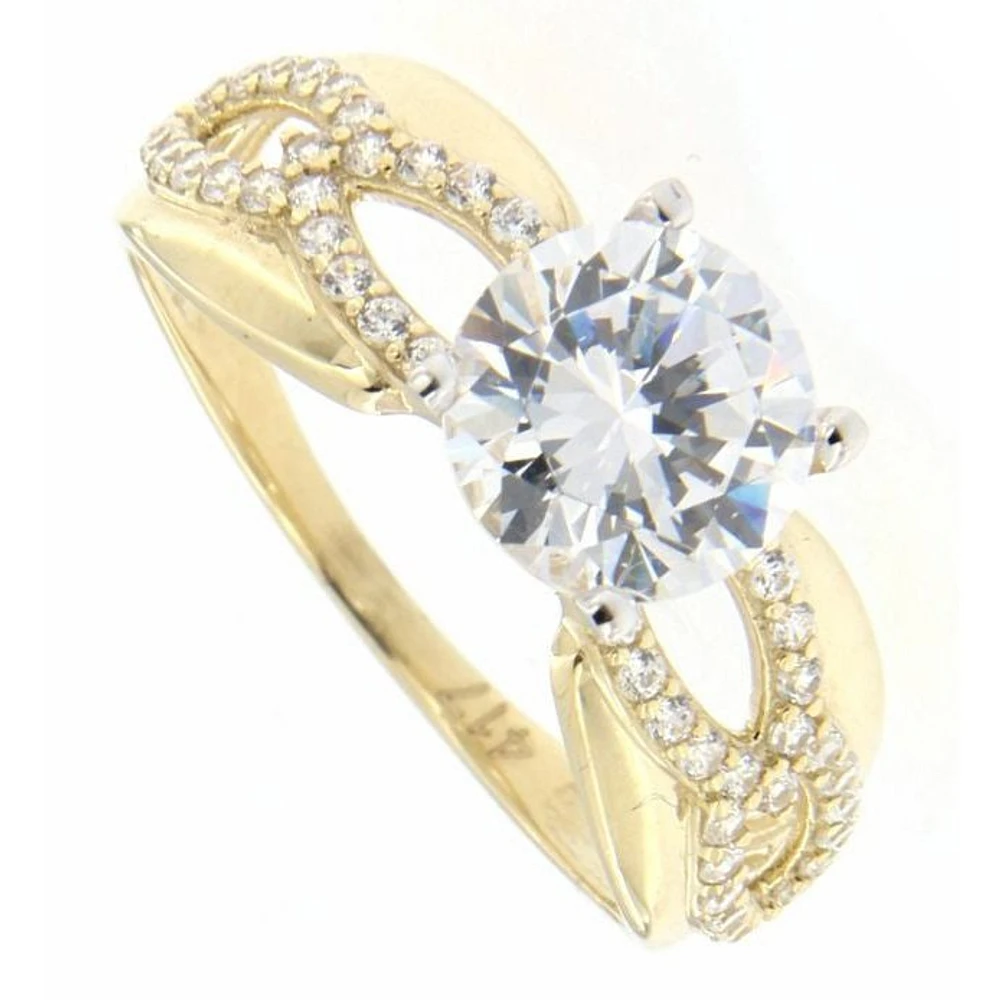 Bague 10 Kt Roger Roy R200058-YW
