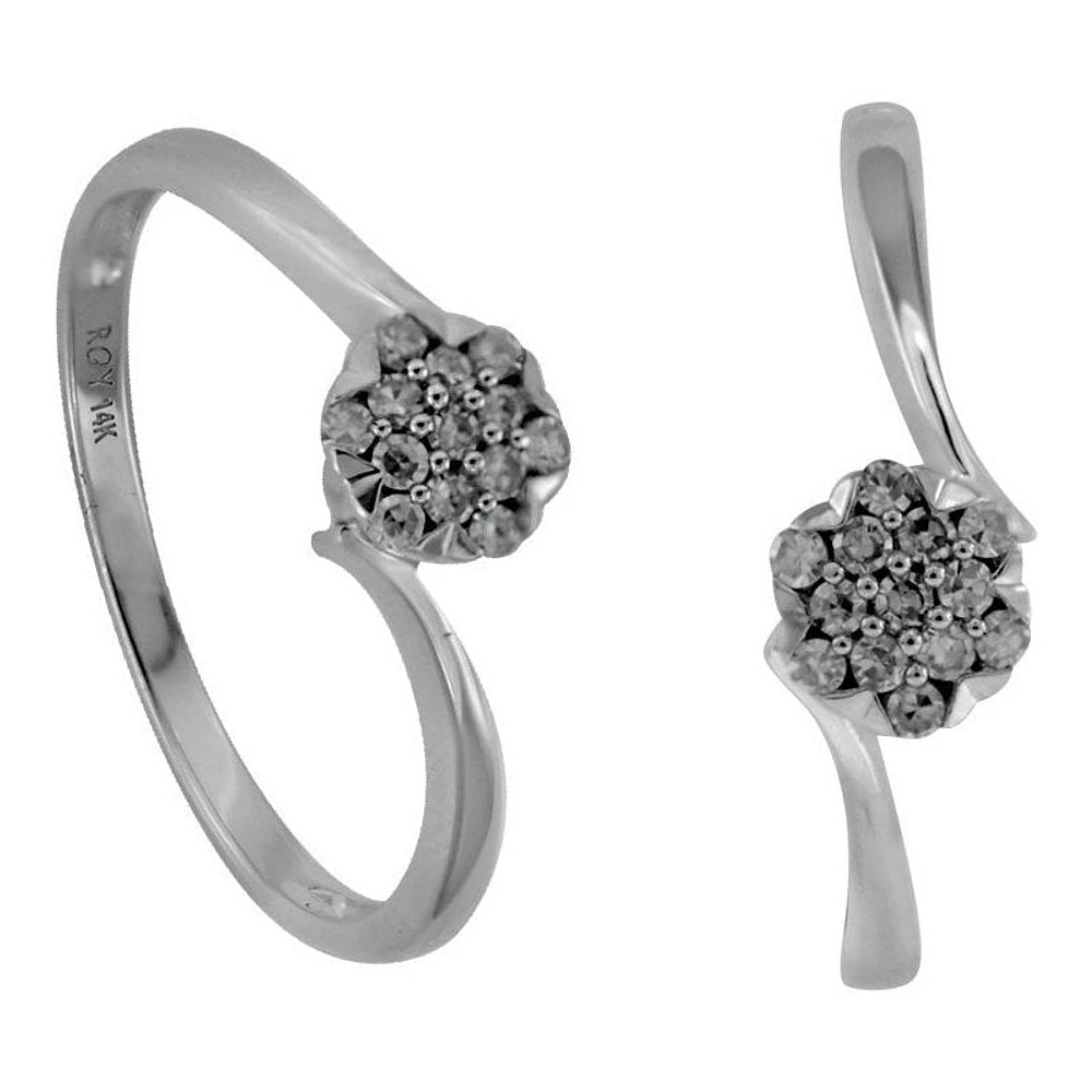 Bague de Fiançaille Roy 10PTS R05-65001W10