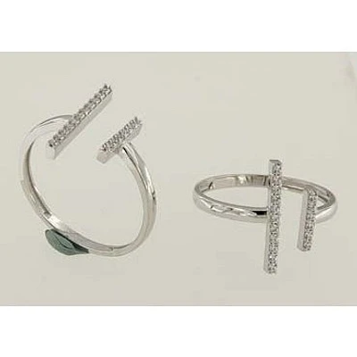 Bague 10 Kt Roger Roy TYZ2765-W