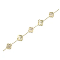 Bracelet 14 Kt Roger Roy V12B5-YWH
