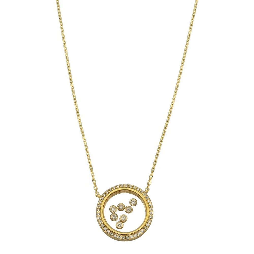 Pendentif 10 Kt Roger Roy P413-SP077