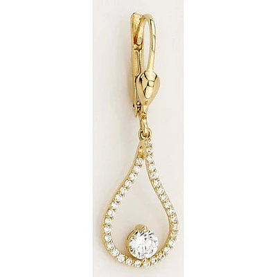 Boucles D’oreilles 10 Kt Roger Roy E5495Y