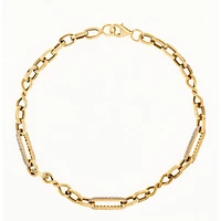 Bracelet 10 Kt Roger Roy B22HL0143-CZ-2T