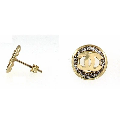 Boucles D’oreilles 10 Kt Roger Roy CE