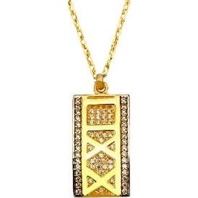 Pendentif 10 Kt Roger Roy P-ABRT041