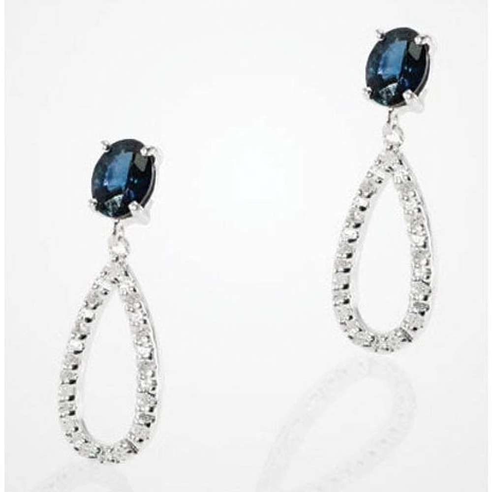 Boucles D’oreilles 10 Kt Roger Roy EB1807BSDW