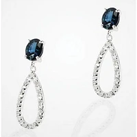 Boucles D’oreilles 10 Kt Roger Roy EB1807BSDW