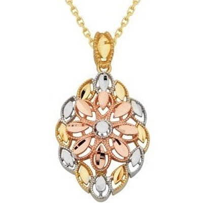 Pendentif 10 Kt Roger Roy P-ABRT342P