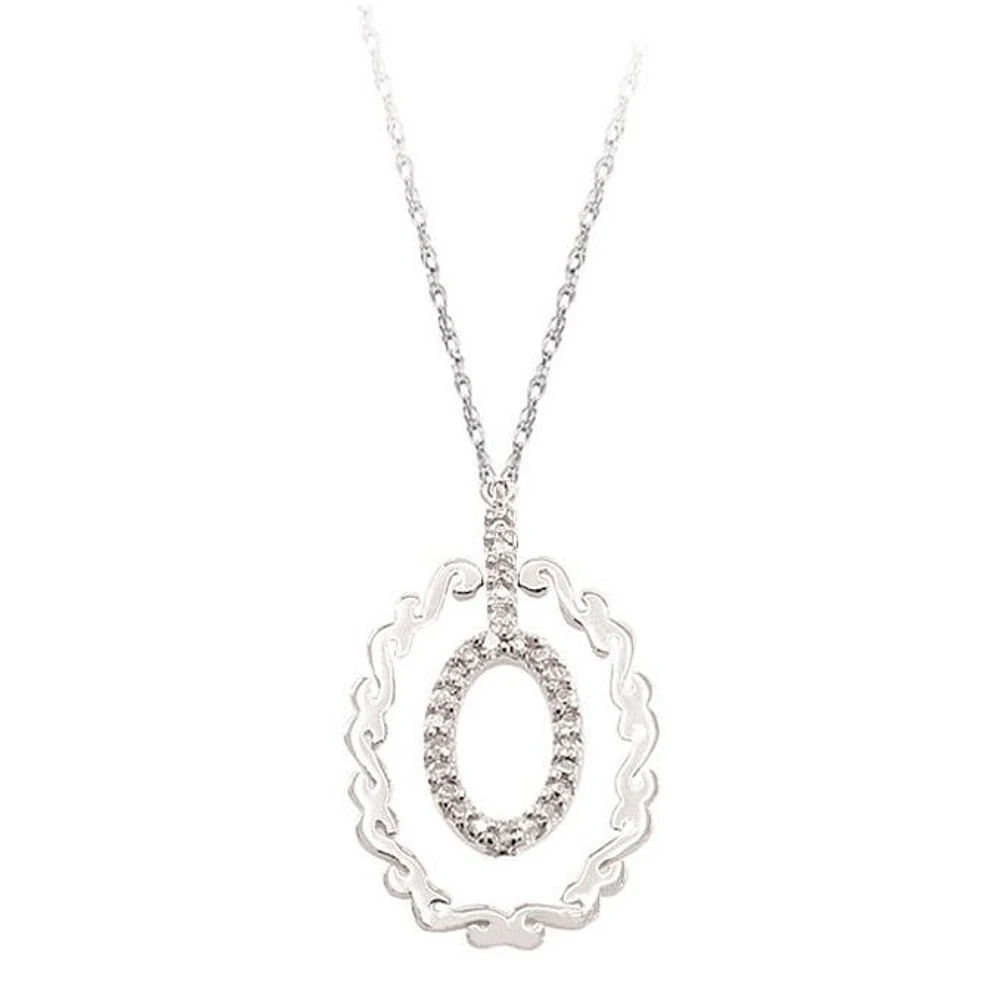 Pendentif 10 Kt Rosa PA4051W