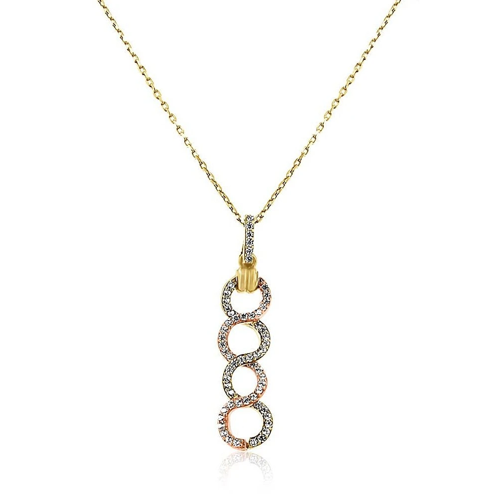 Pendentif 10 Kt Roger Roy PMDB19-2180-Y