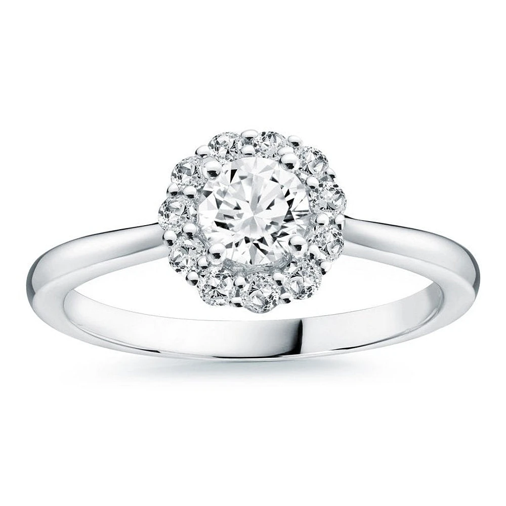 Bague de Fiançaille Van&Co 60PTS MR19865SW65