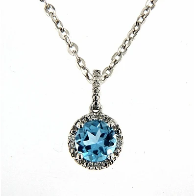 Pendant 10 kt pink PB1980BBTDW