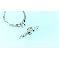 Bague Solitaire Roy 51PTS R12153WD50