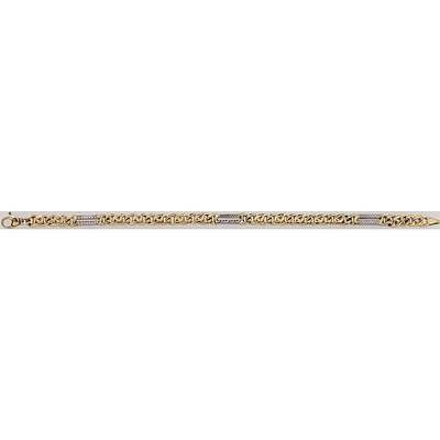 Bracelet 10 Kt Roger Roy B210910-YWDC