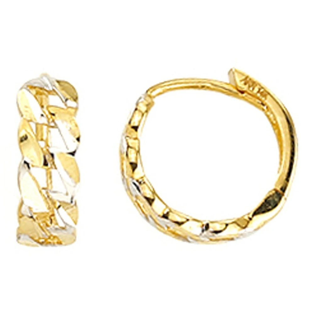 Boucles D’oreilles 10 Kt Roger Roy E201958-YW