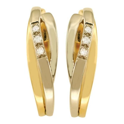 Boucles D’oreilles 10 Kt Roger Roy E05-905702T