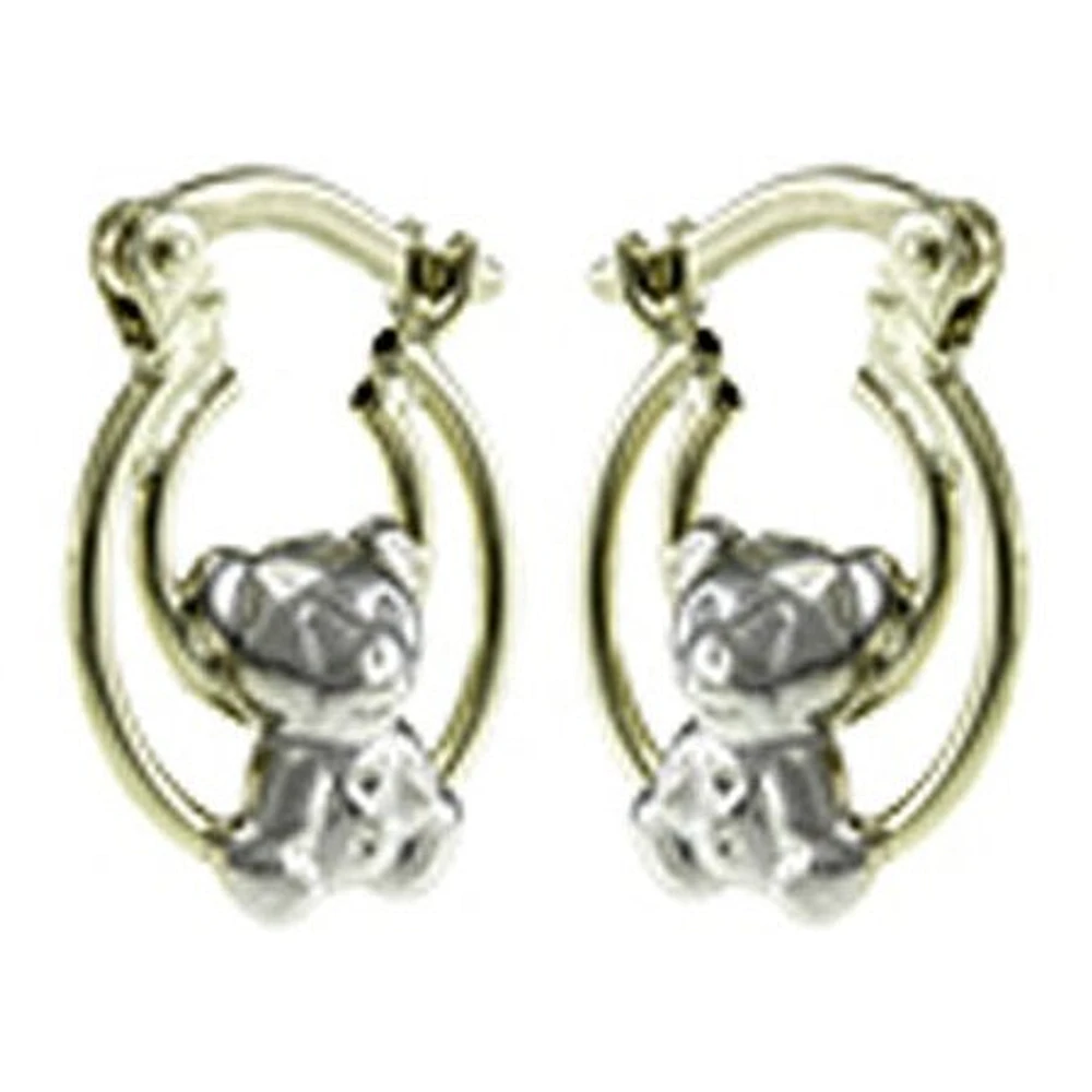 Boucles D’oreilles 10 Kt Roger Roy E204951YW