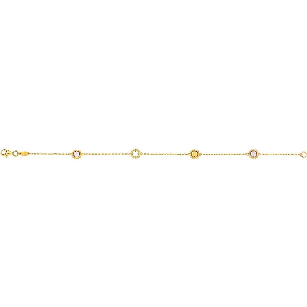 Bracelet 14 Kt Roger Roy B14-0819Y