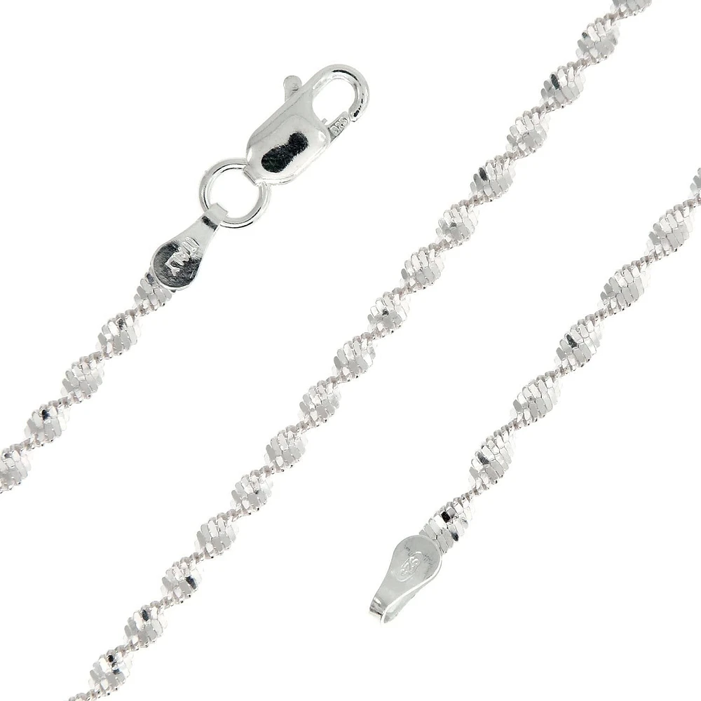 Chaine 925 Argent Roger Roy A5TGM040