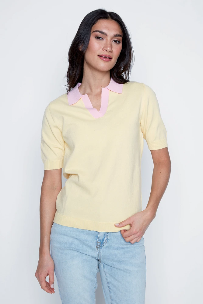 Cotton polo