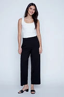 Kathryn wide leg pleated pant