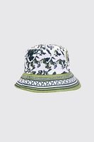 Paisley print bucket hat