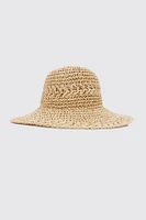Hand crochet sun hat