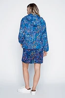 Printed nylon jacket