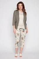 Cotton poplin blazer