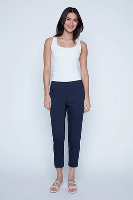Jupiter slim leg pant