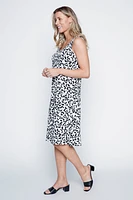 Animal print sun dress