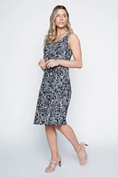 Animal print sun dress