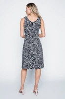 Animal print sun dress