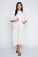 Judge collar cardigan