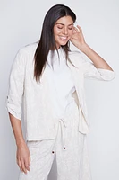 Judge collar cardigan