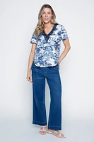 City print top