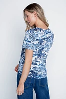 City print top