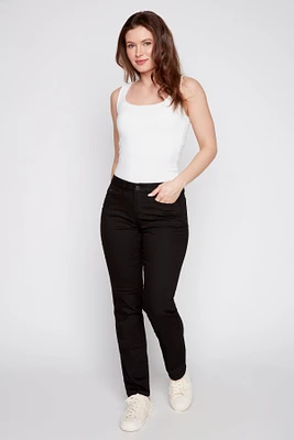 Slim leg basic jean