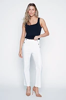 Slim leg bengaline capri
