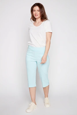 Le capri extensible à jambe droite