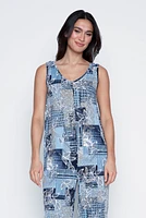 Printed romper