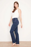 Comfort waistband jean